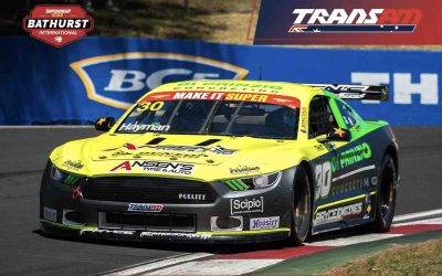 HAYMAN FINISHES TRANS AM SERIES ON A HIGH